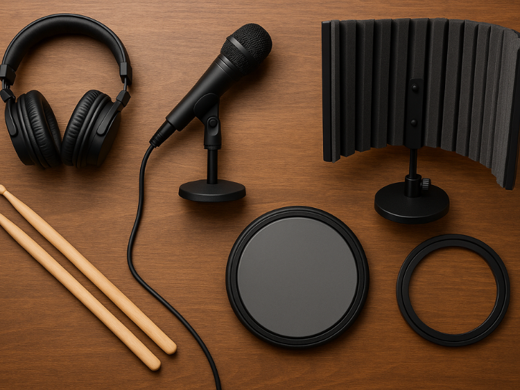 Top 2025 Drum Accessories for Home Studio Recording