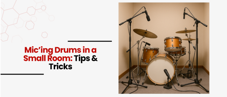 Mic’ing Drums in a Small Room: Tips & Tricks