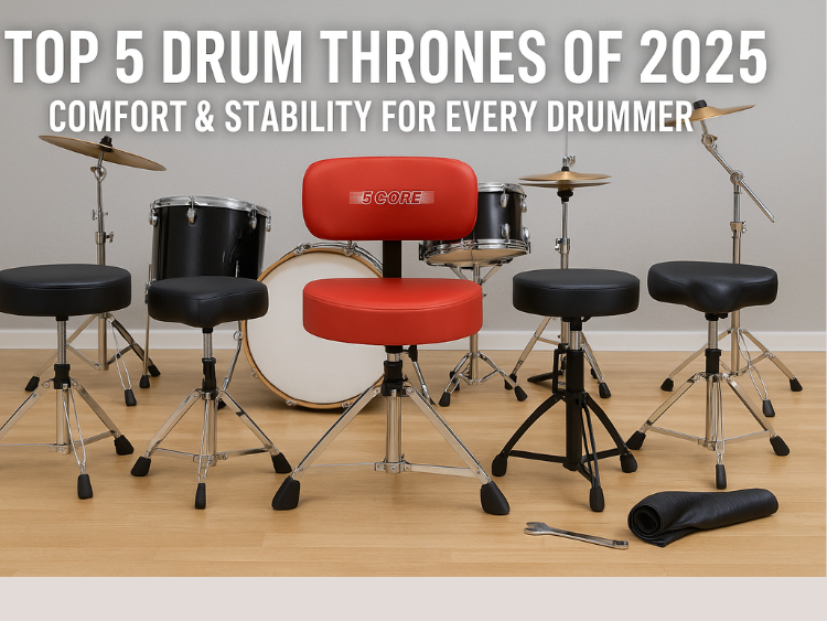 Top 5 Drum Thrones of 2025: Comfort & Stability for Every Drummer