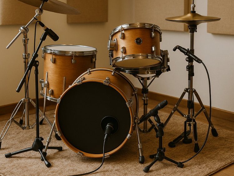 Compact Mic Stands for Small Drum Setups