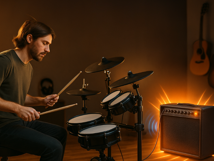 Why Drummers Should Use an Amp in Practice Sessions