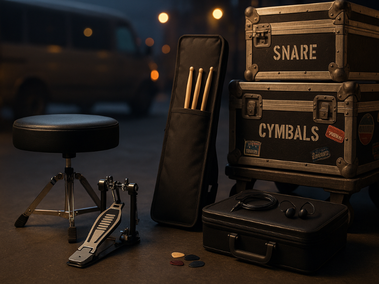 Top Drum Gear Every Touring Drummer Needs