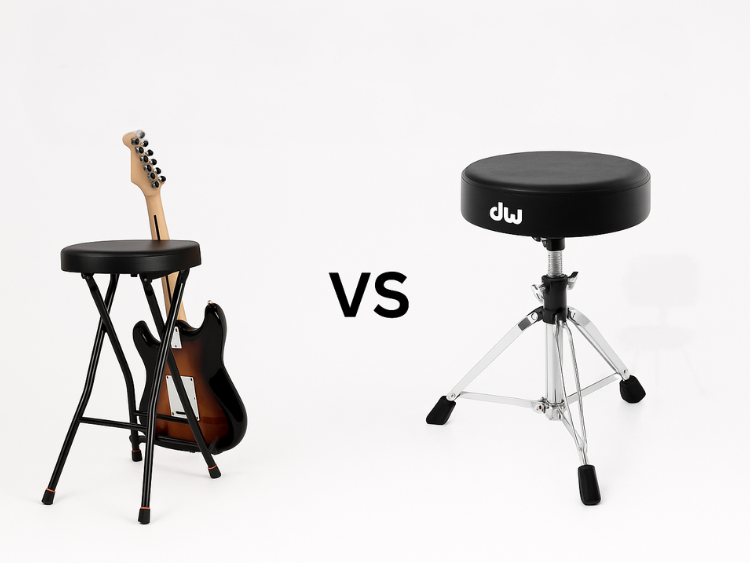 Guitar Stool vs Drum Chair: What’s the Real Difference?